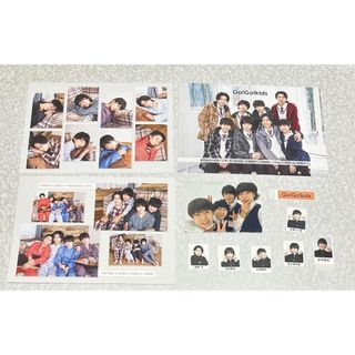 Go!Go!kids カレンダー　シール(アイドルグッズ)