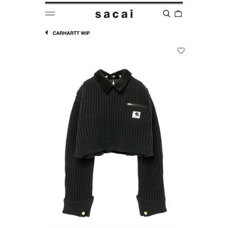 サカイ(sacai)のサカイ　カーハート　コラボ　ニット(ニット/セーター)