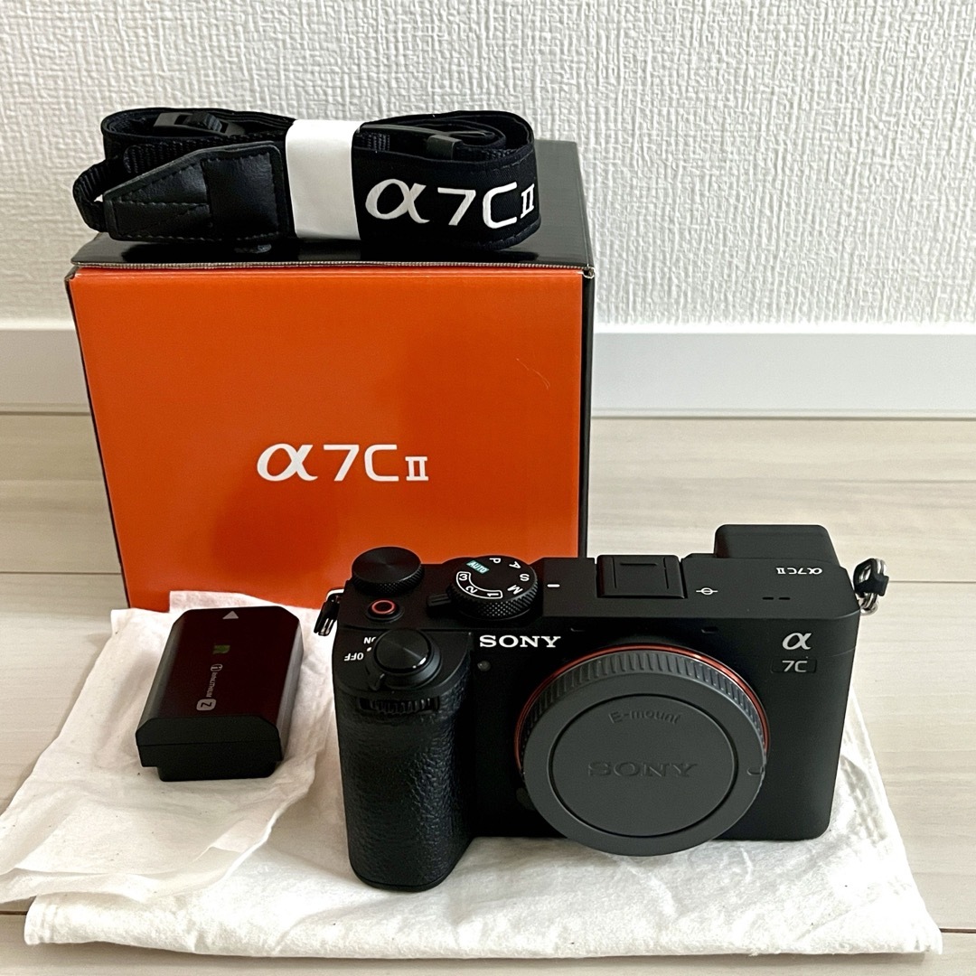 未使用に近い　SONY α7C II ILCE-7CM2 ボディカメラ