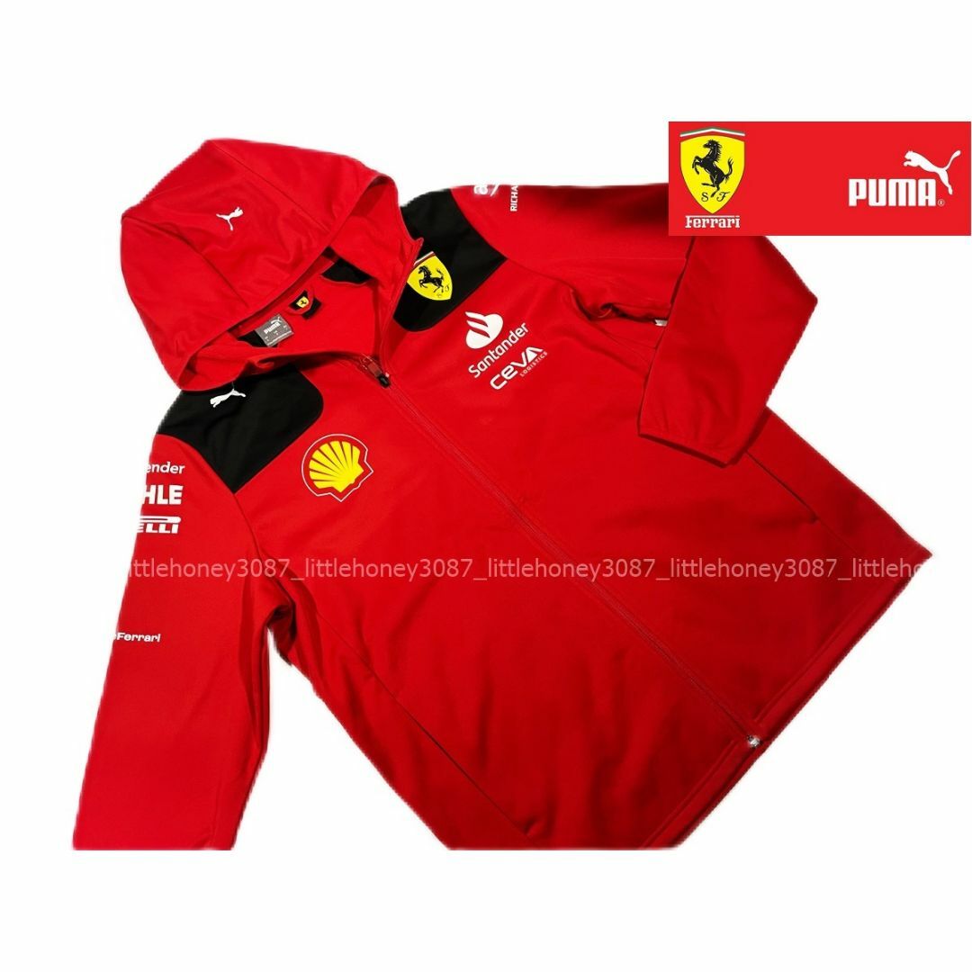 FerrariPUMA プーマ×Ferrariフェラーリ ソフトシェル・ジャケット(L)