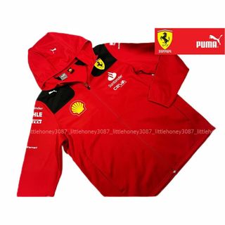 プーマ(PUMA)のキャスピタ様専用プーマ×Ferrariフェラーリ ソフトシェル・ジャケット(L)(その他)