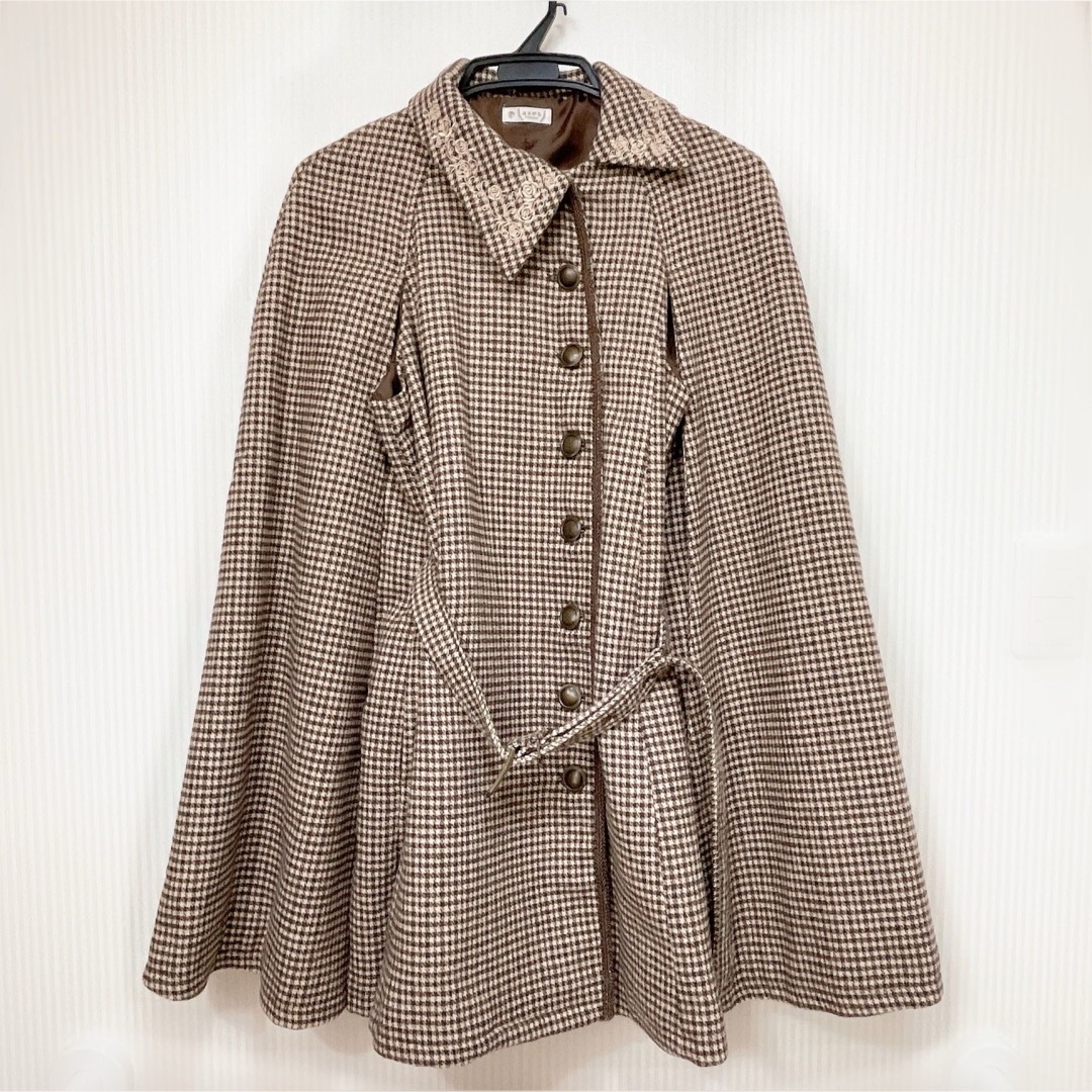 axes femme - axes femme 連釦ケープコート ジャケット ポンチョ axes femme - axes femme 連釦ケープコート ジャケット ポンチョ