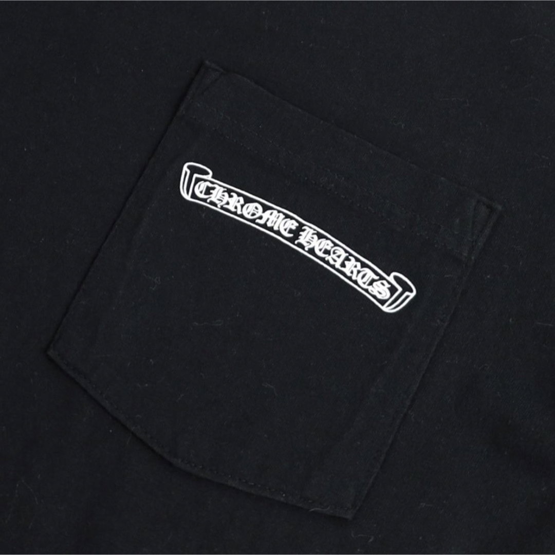 Chrome Hearts(クロムハーツ)のクロムハーツ コットン Tシャツ サイズS ブラック バックプリント メンズのトップス(Tシャツ/カットソー(半袖/袖なし))の商品写真