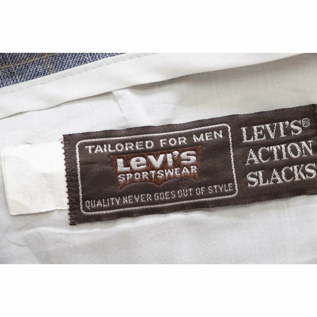 Levi's - 80s Levi'sリーバイス ACTION SLACKS グレンチェック