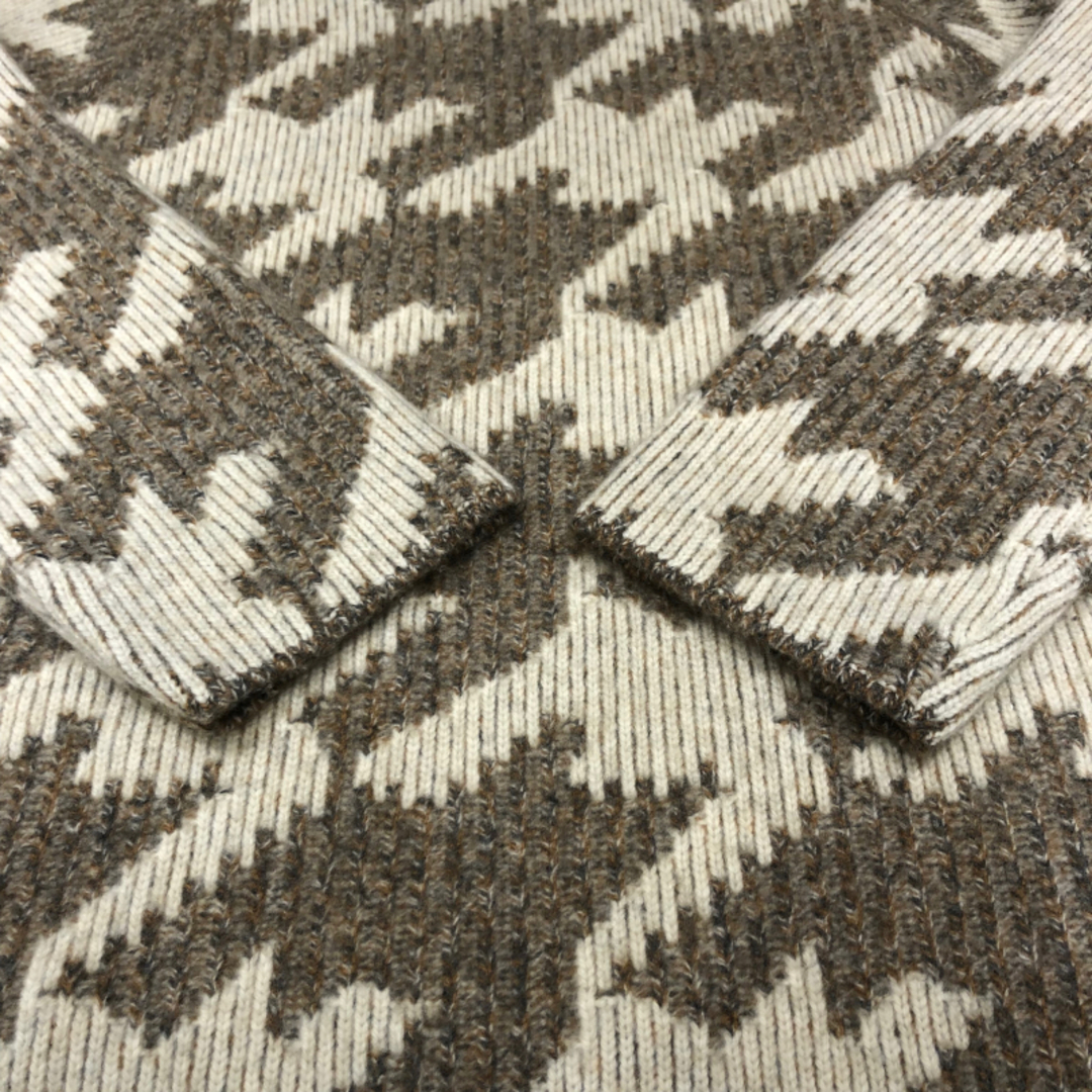 Loro Piana ロロピアーナ ハウンドトゥースカシミヤニット