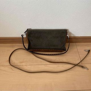 ビームス(BEAMS)のセレクトショップ購入　はらこ レザー　本革　2wayバッグ　ハラコ　アダムエロペ(ショルダーバッグ)