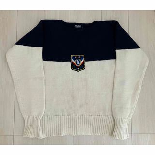 ポロラルフローレン(POLO RALPH LAUREN)の希少VINTAGE POLO UNI KNIT SWEATER ニット セーター(ニット/セーター)