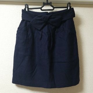 プロポーションボディドレッシング(PROPORTION BODY DRESSING)のPROPORTION BODY DRESSING ネイビースカート(ひざ丈スカート)