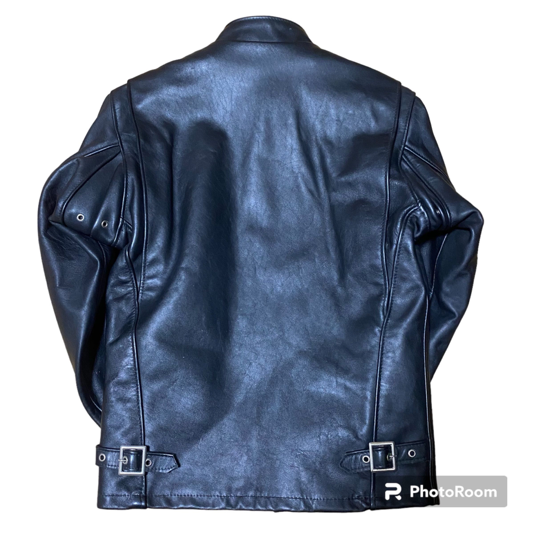 schott(ショット)の【美品】Schott ショット  ライダースジャケット　革ジャン シングル メンズのジャケット/アウター(ライダースジャケット)の商品写真