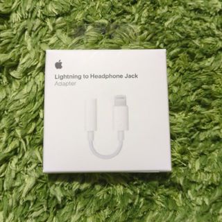 アップル(Apple)のAPPLE Lightning  3.5 mmヘッドホンジャックアダプタMMX6(その他)