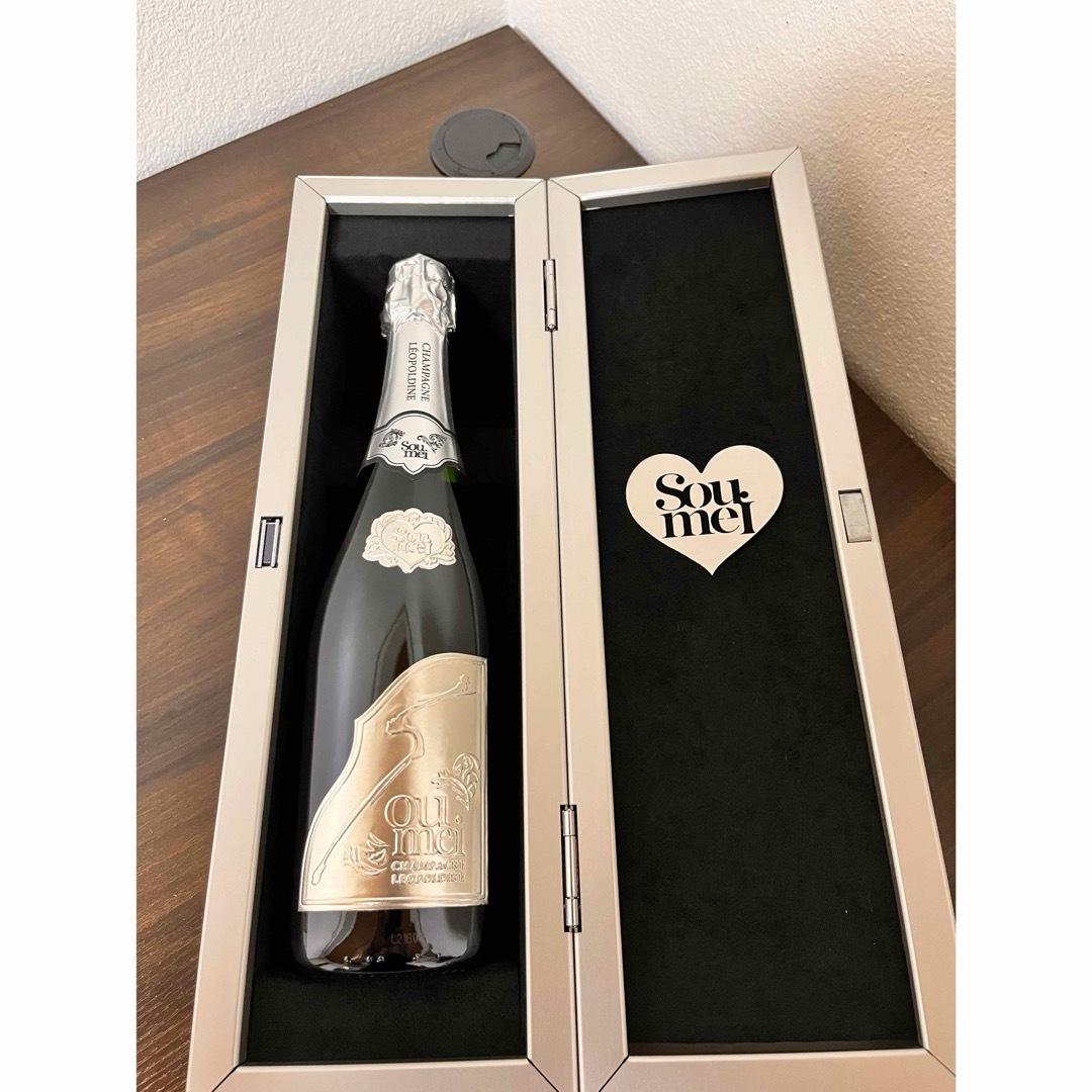 ソウメイプラチナ ブランドブラン750ml(箱あり) シャンパン ソウメイプラチナ ブランドブラン750ml(箱あり) シャンパン