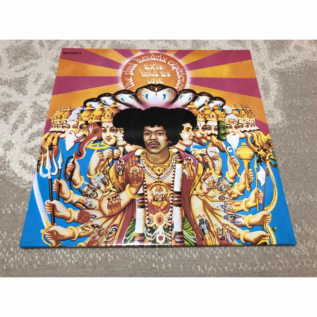 Jimi Hendrix Axis Bold As Love Quiex LP名盤