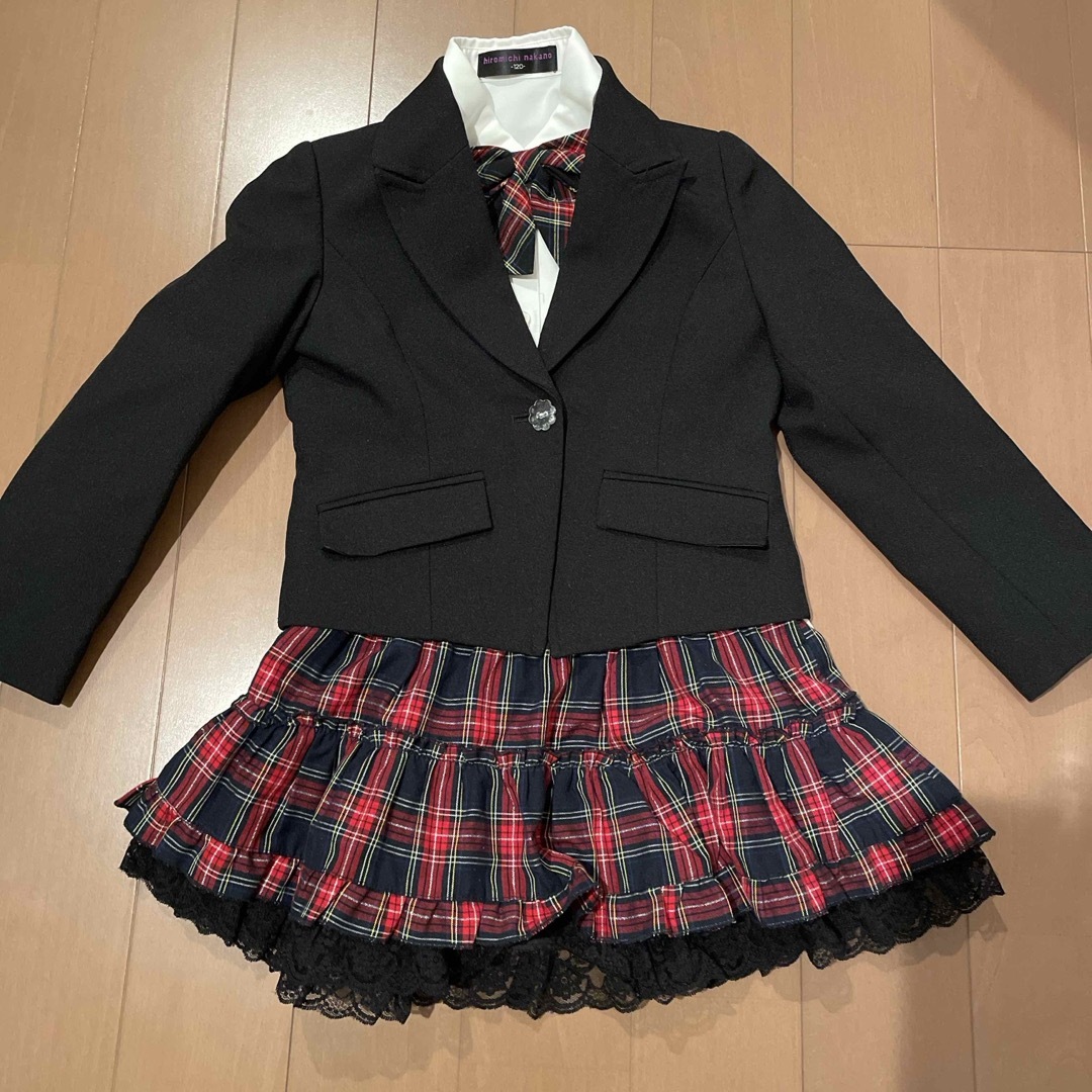 HIROMICHI NAKANO(ヒロミチナカノ)のhiromichi nakano 女の子 120cm フォーマル ジャケット キッズ/ベビー/マタニティのキッズ服女の子用(90cm~)(ドレス/フォーマル)の商品写真