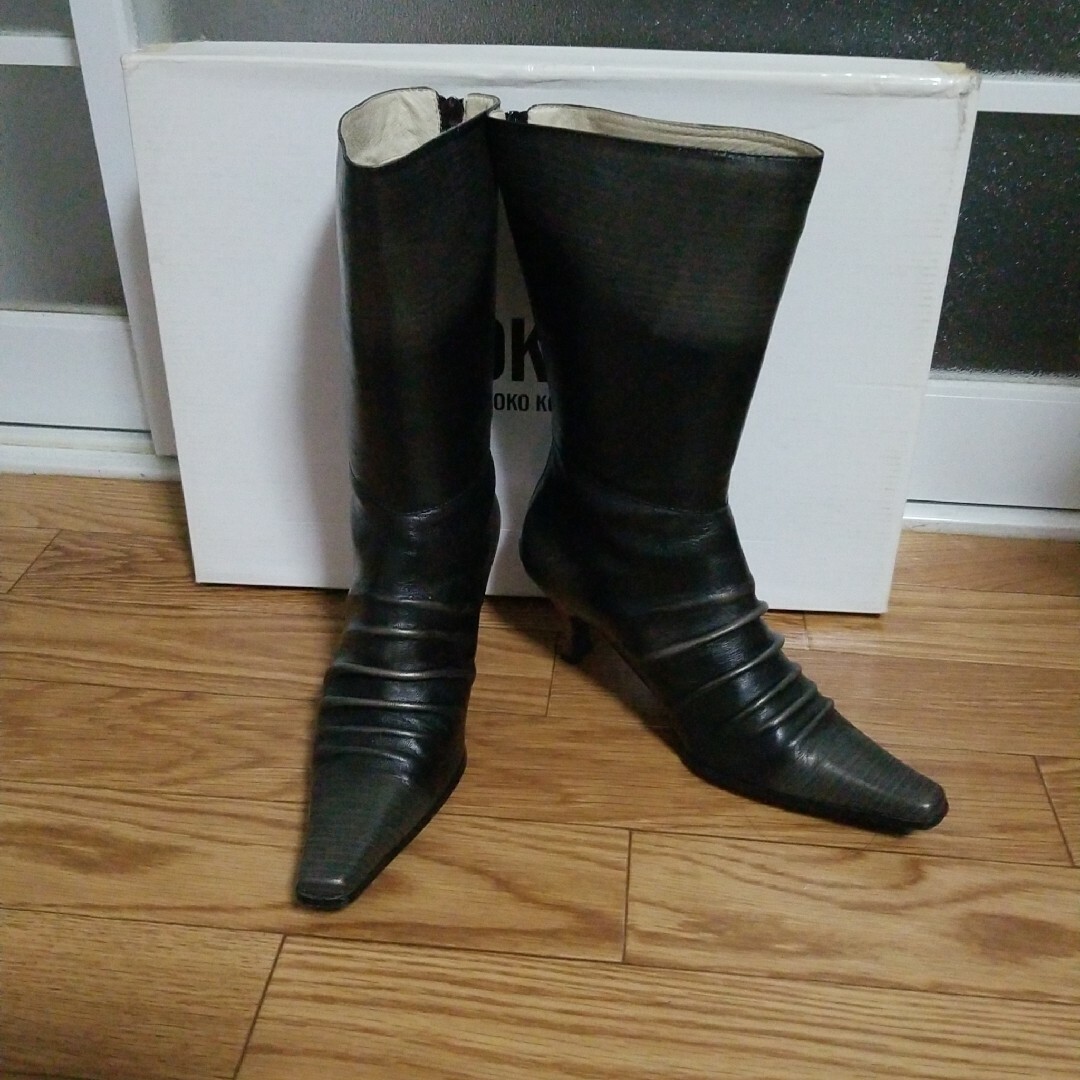 HIROKO BIS(ヒロコビス)のHIROKO BIS ミドル丈ブーツ レディースの靴/シューズ(ブーツ)の商品写真