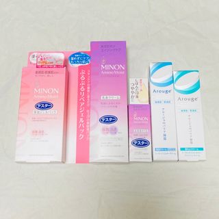 ミノン(MINON)のミノン & アルージェ 化粧水クリーム他 計5点セット(乳液/ミルク)