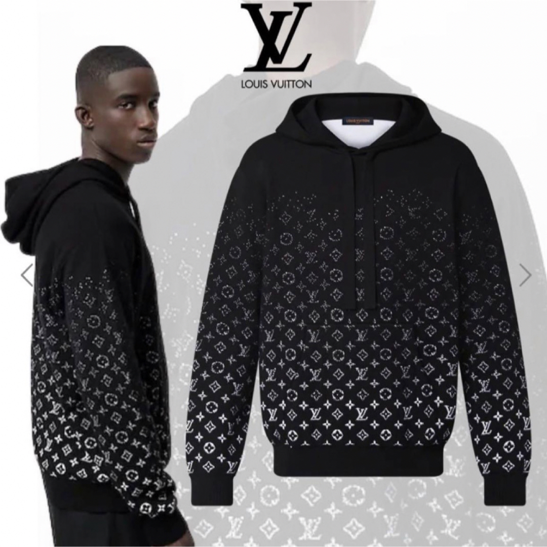 LOUIS VUITTON - 新品　 ルイヴィトン　モノグラム　グラディエントフーディ　パーカー　1ABIYT
