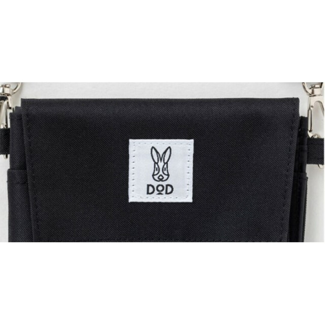 DOD(ディーオーディー)のムック 付録ＢＬＡＣＫ　ＤＯＤ　ＷＡＬＬＥＴ　ＳＨＯＵＬＤＥＲ　ＢＡＧ　ＢＯＯＫ エンタメ/ホビーの本(その他)の商品写真