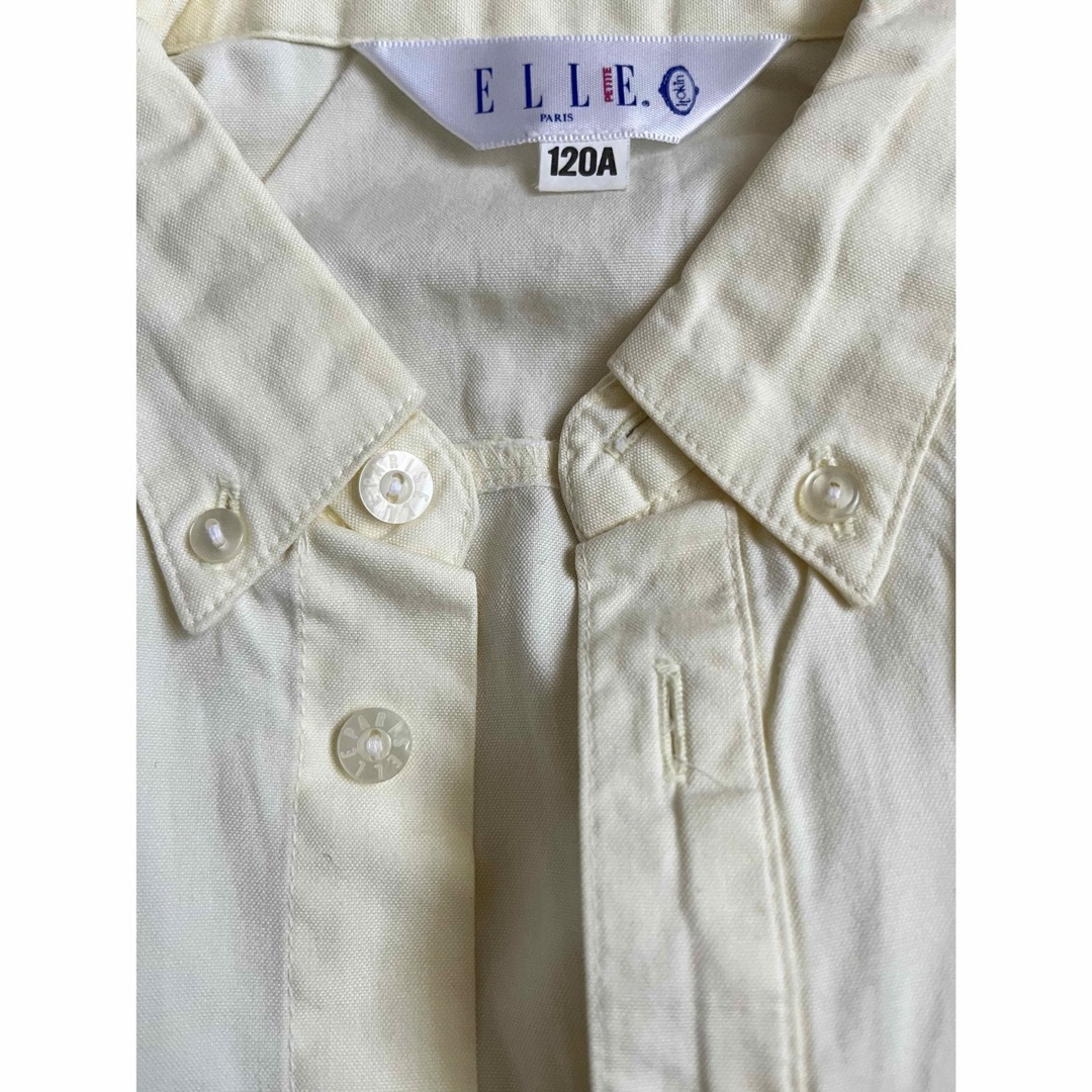 elle キッズ　シャツ キッズ/ベビー/マタニティのキッズ服男の子用(90cm~)(Tシャツ/カットソー)の商品写真