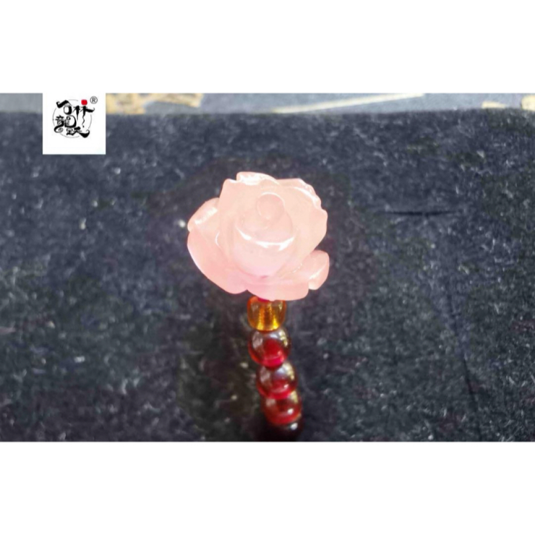 花型　南紅　ザクロ石　指輪　リング レディースのアクセサリー(リング(指輪))の商品写真