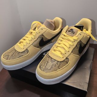 ナイキ(NIKE)のAIR FORCE 1 LOW '07 "Snakeskin Yellow"(スニーカー)