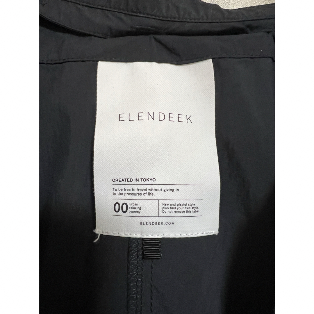 ELENDEEK(エレンディーク)のカエミット様専用　エレンディーク バルーン袖 黒色 ワンピース/コート ウエスト レディースのワンピース(ロングワンピース/マキシワンピース)の商品写真