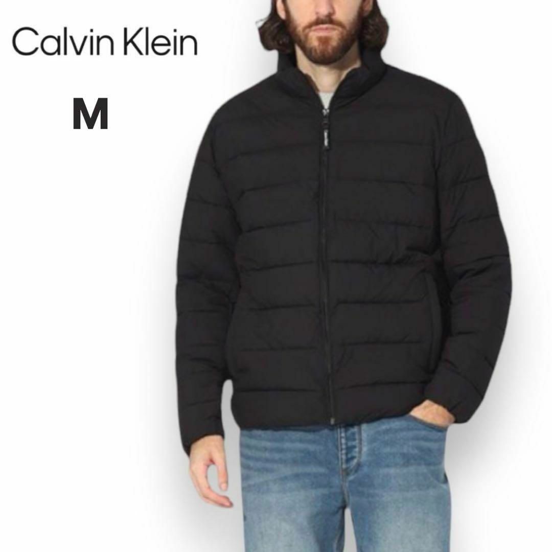 新品 Calvin Klein カルバンクライン ダウンジャケット ブラック M | フリマアプリ ラクマ