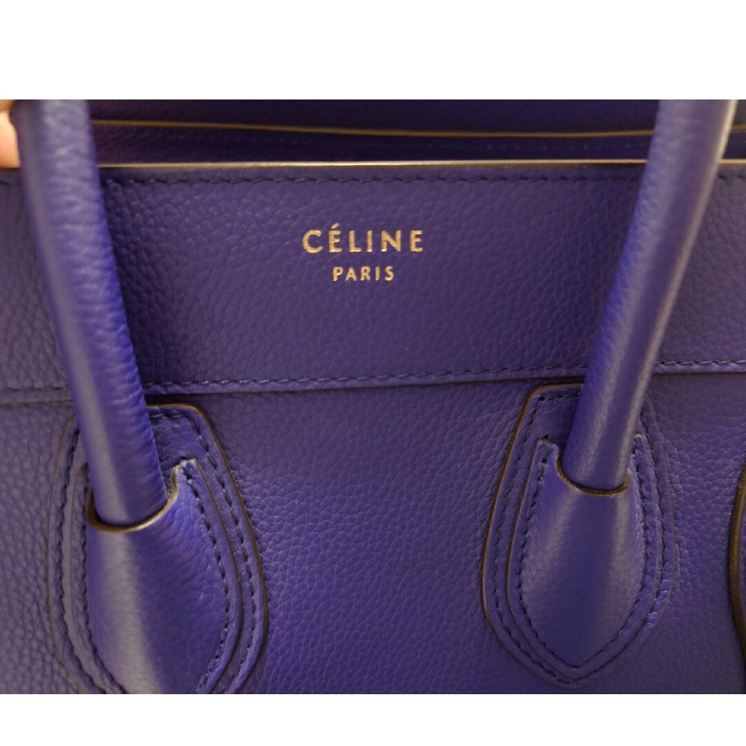celine(セリーヌ)のセリーヌ　ラゲージ　マイクロ　インディゴ レディースのバッグ(ハンドバッグ)の商品写真
