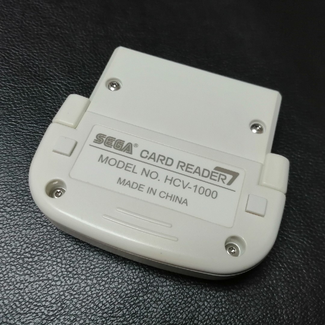 SEGA(セガ)の【SEGA】HCV-1000 カードリーダー　used品 エンタメ/ホビーのゲームソフト/ゲーム機本体(携帯用ゲーム機本体)の商品写真