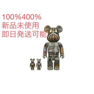 メディコムトイ(MEDICOM TOY)のBearbrick x Bape x Alpha Camo Shark 2023(その他)