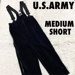 MILITARY - 美品　U.S.ARMY  フリースオーバーオール　MEDIUM SHORT