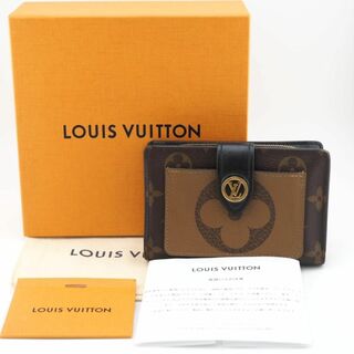 ルイヴィトン(LOUIS VUITTON)の【正規品美品】ルイヴィトン モノグラムジャイアントリバース 二つ折り財布(財布)