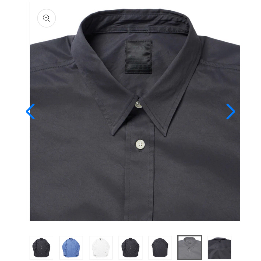 ESTNATION(エストネーション)の【完売品】PIER39 Tech Regular Collar Shirts  メンズのトップス(シャツ)の商品写真