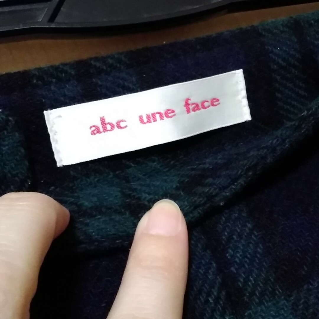 abc une face(アーベーセーアンフェイス)のabc une face♥チェック ツイード ショートパンツ ナポレオン ウール レディースのパンツ(ショートパンツ)の商品写真