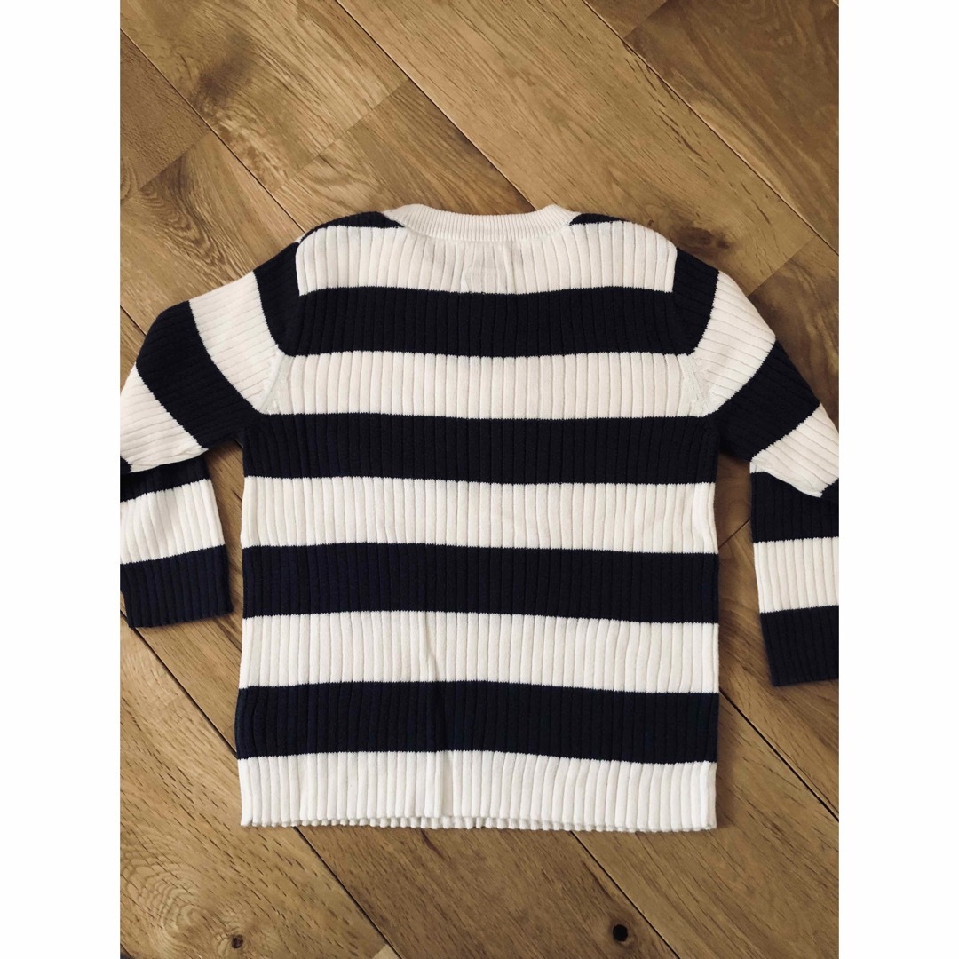 babyGAP(ベビーギャップ)のベビーGAP★ボーダーニット★80-90 キッズ/ベビー/マタニティのベビー服(~85cm)(ニット/セーター)の商品写真