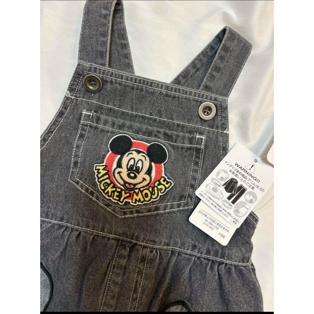 Disney(ディズニー)の【新品】ミッキーベビーサロペット 95cm futafuta キッズ/ベビー/マタニティのキッズ服女の子用(90cm~)(パンツ/スパッツ)の商品写真