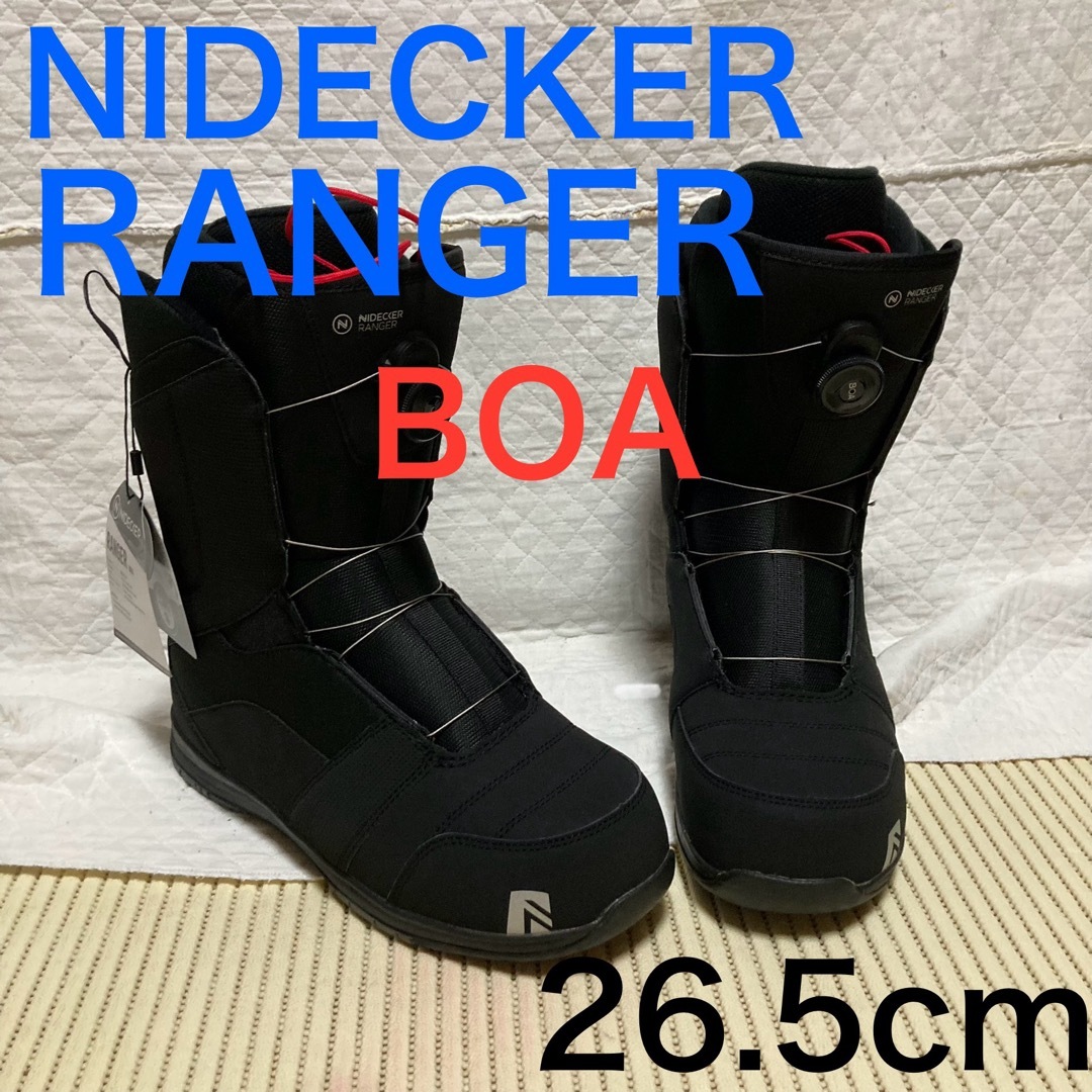 未使用 NIDECKER / ナイデッカー RANGER BOA 26.5cmの通販 by スポーツ & フィッシング|ラクマ 未使用 NIDECKER / ナイデッカー RANGER BOA 26.5cmの通販 by スポーツ & フィッシング|ラクマ