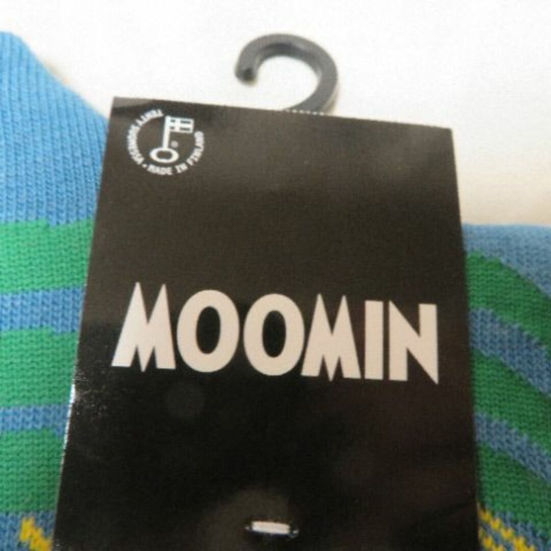 MOOMIN(ムーミン)の新品￥2,090 北欧フィンランド製 MOOMIN ムーミン柄ソックス ML レディースのレッグウェア(ソックス)の商品写真