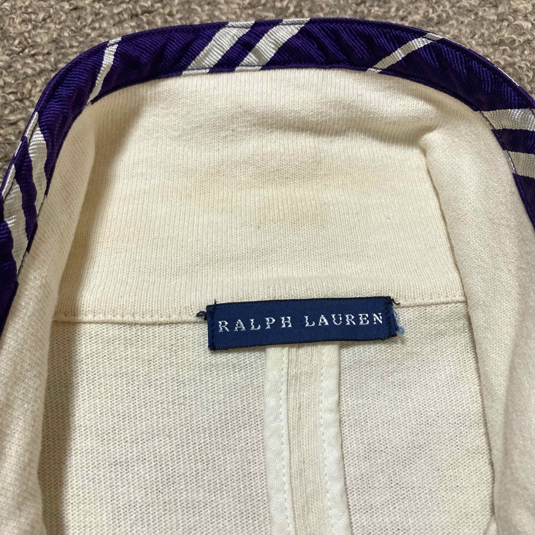 Ralph Lauren(ラルフローレン)のラルフローレン Ralph Lauren ジャケット ブレザー エンブレム 5f レディースのジャケット/アウター(テーラードジャケット)の商品写真