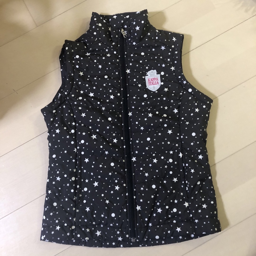 Kappa(カッパ)のポリエステル中綿キッズジャケット キッズ/ベビー/マタニティのキッズ服女の子用(90cm~)(ジャケット/上着)の商品写真