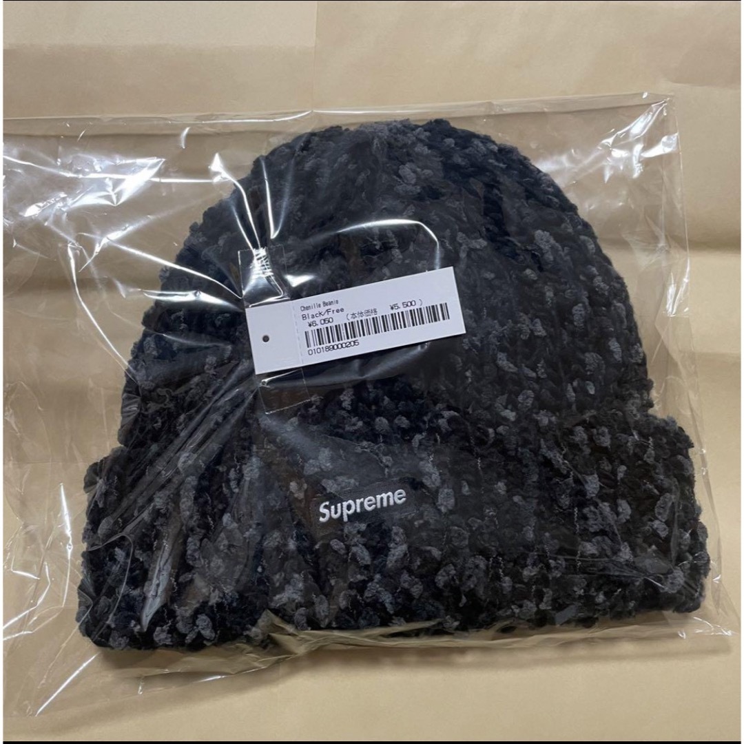 メンズsupreme chenille beanie 【新品未使用】