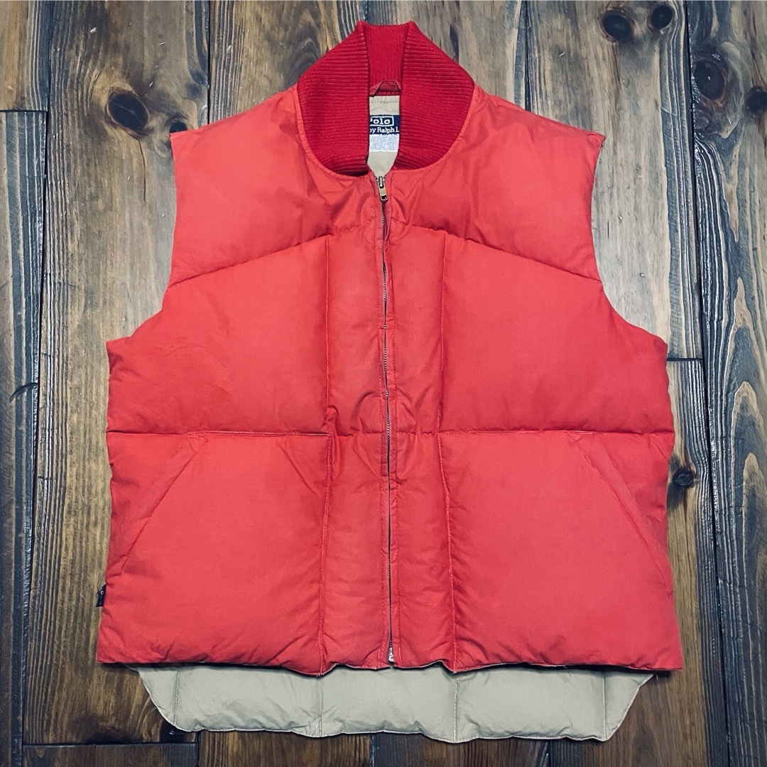 POLO RALPH LAUREN(ポロラルフローレン)の70s Polo by RALPH LAUREN Down Vest 希少品 メンズのジャケット/アウター(ダウンベスト)の商品写真