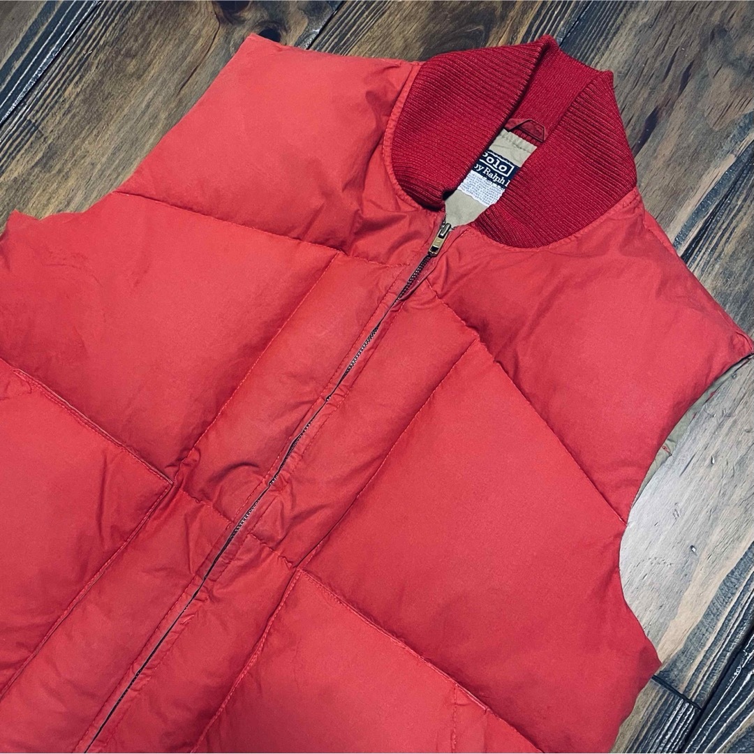 POLO RALPH LAUREN(ポロラルフローレン)の70s Polo by RALPH LAUREN Down Vest 希少品 メンズのジャケット/アウター(ダウンベスト)の商品写真