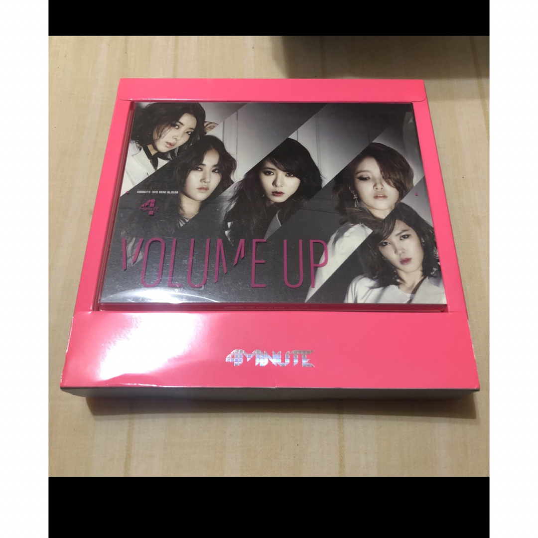 4Minute 3rd Mini Album Volume Up 韓国版 エンタメ/ホビーのCD(K-POP/アジア)の商品写真