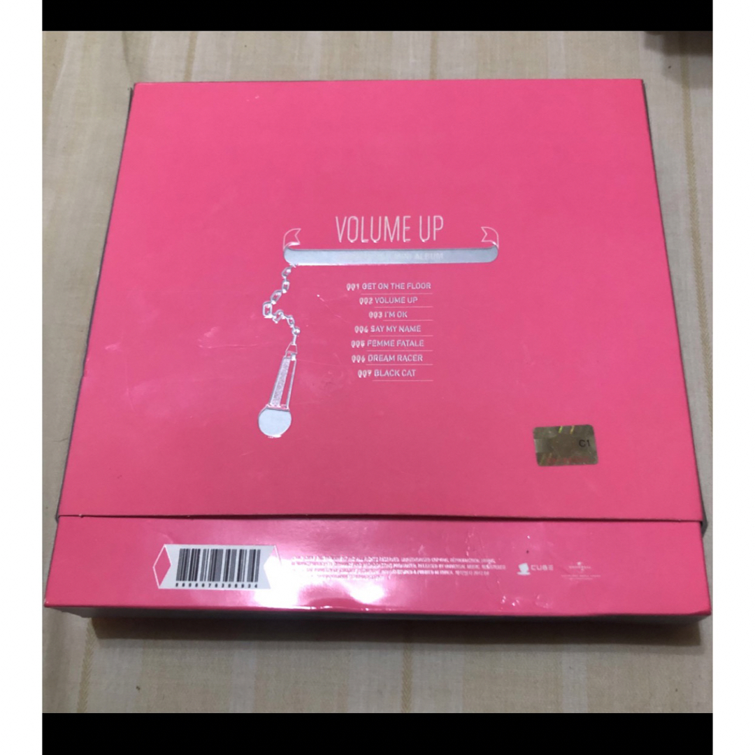 4Minute 3rd Mini Album Volume Up 韓国版 エンタメ/ホビーのCD(K-POP/アジア)の商品写真
