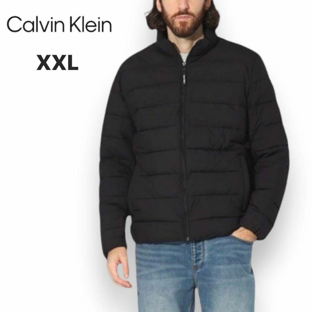 新品 Calvin Klein カルバンクライン ダウンジャケット 黒 XXL | フリマアプリ ラクマ