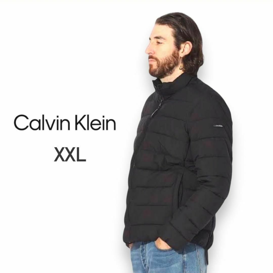 新品 Calvin Klein カルバンクライン ダウンジャケット 黒 XXL