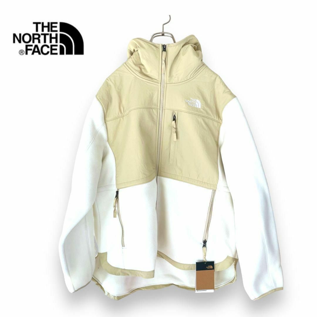 THE NORTH FACE(ザノースフェイス)のノースフェイス フリースジャケット デナリ フーディー XXL 白 フリース レディースのジャケット/アウター(その他)の商品写真