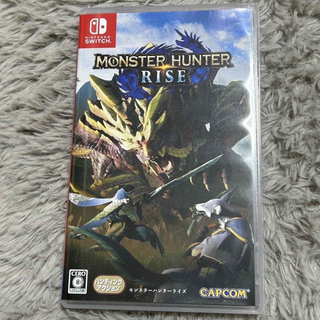 Nintendo Switch(ニンテンドースイッチ)のMONSTER HUNTER RISE エンタメ/ホビーのゲームソフト/ゲーム機本体(家庭用ゲームソフト)の商品写真