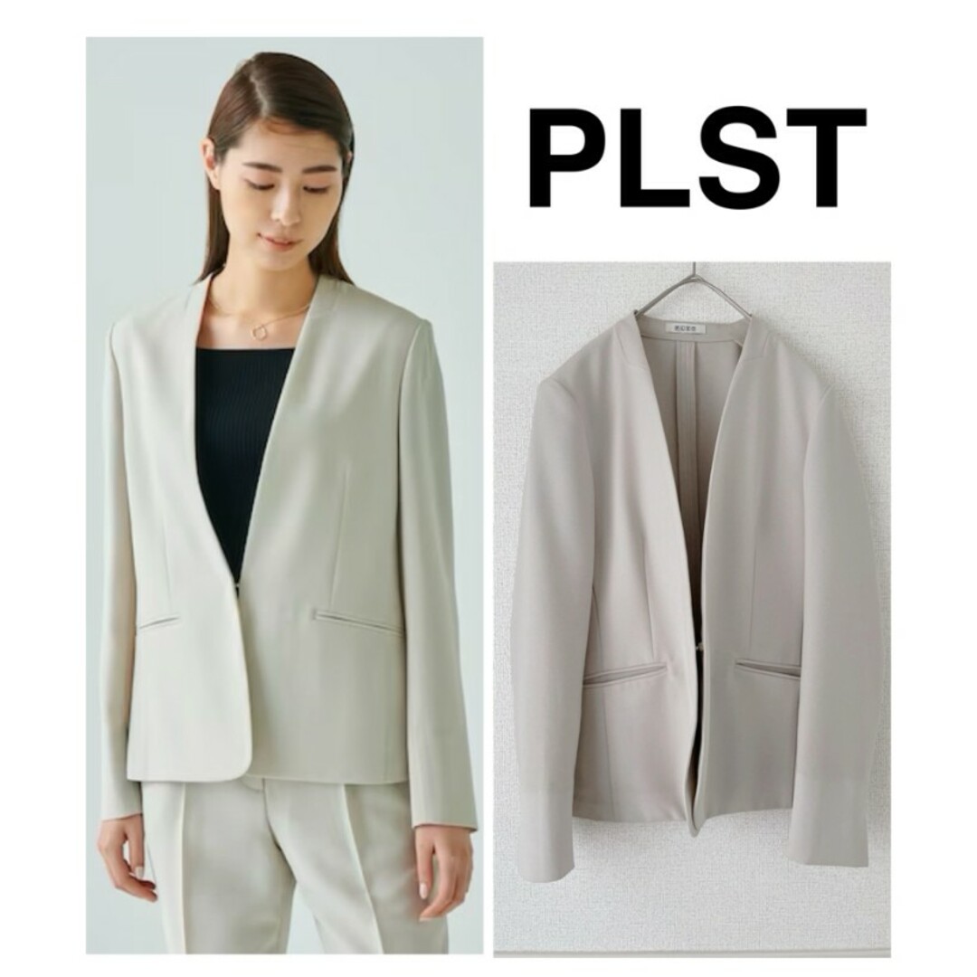 PLST(プラステ)の本日まで出品✨一度のみ着用✨PLST　セットアップ　スーツ レディースのフォーマル/ドレス(スーツ)の商品写真
