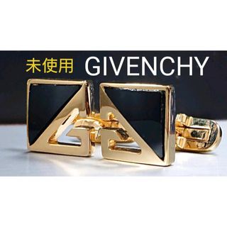 GIVENCHY カフス　オニキス　No.233